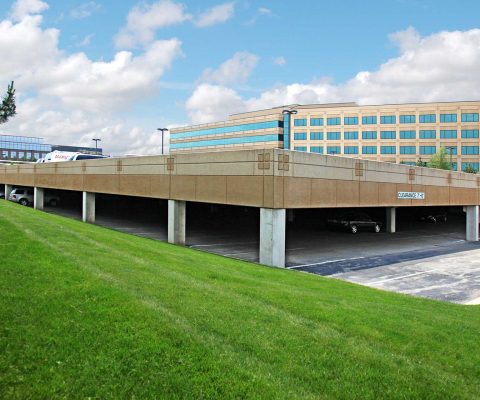 162-vehicle parking deck for 2300 Cabot Drive office building