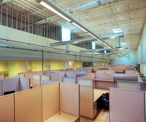 Cubicles at Climatec corporate office in Phoenix, Arizona