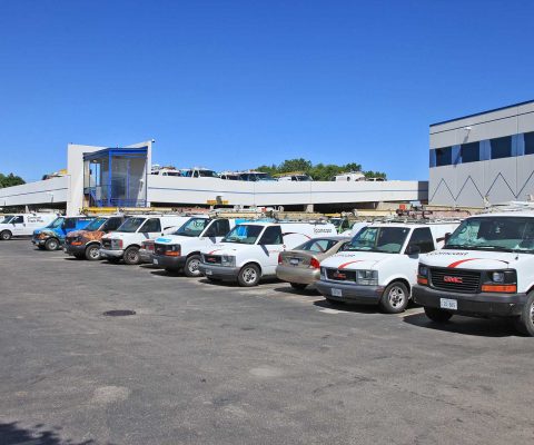 150-car Comcast parking garage