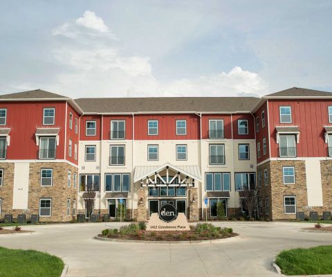 The Den student apartments in Columbia, Missouri