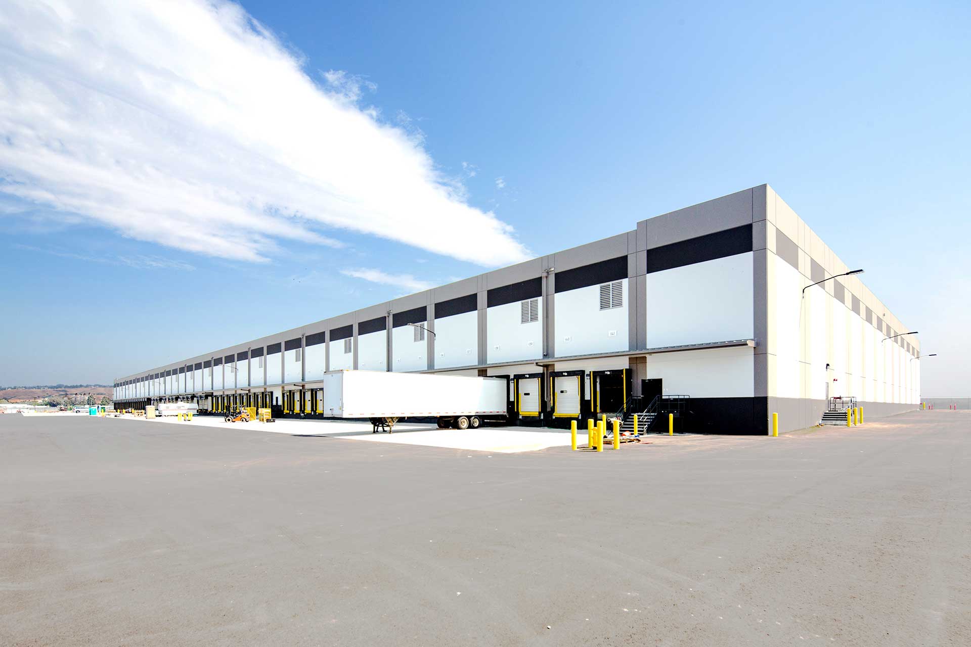 Loading docks at Hayward 92 Industrial Center