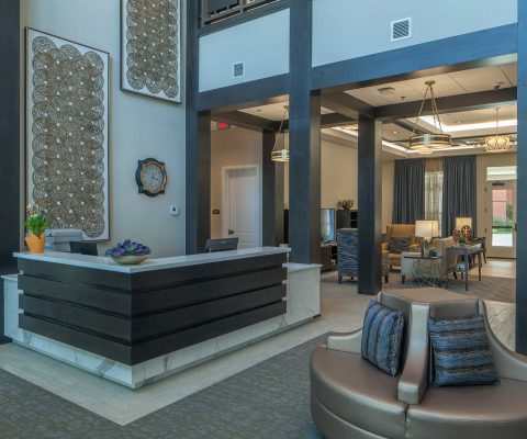 Lobby at Heartis Village of Orland Park