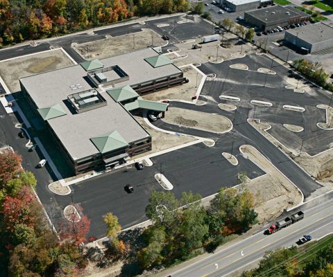 Aerial view of Meadowbrook Medical Center