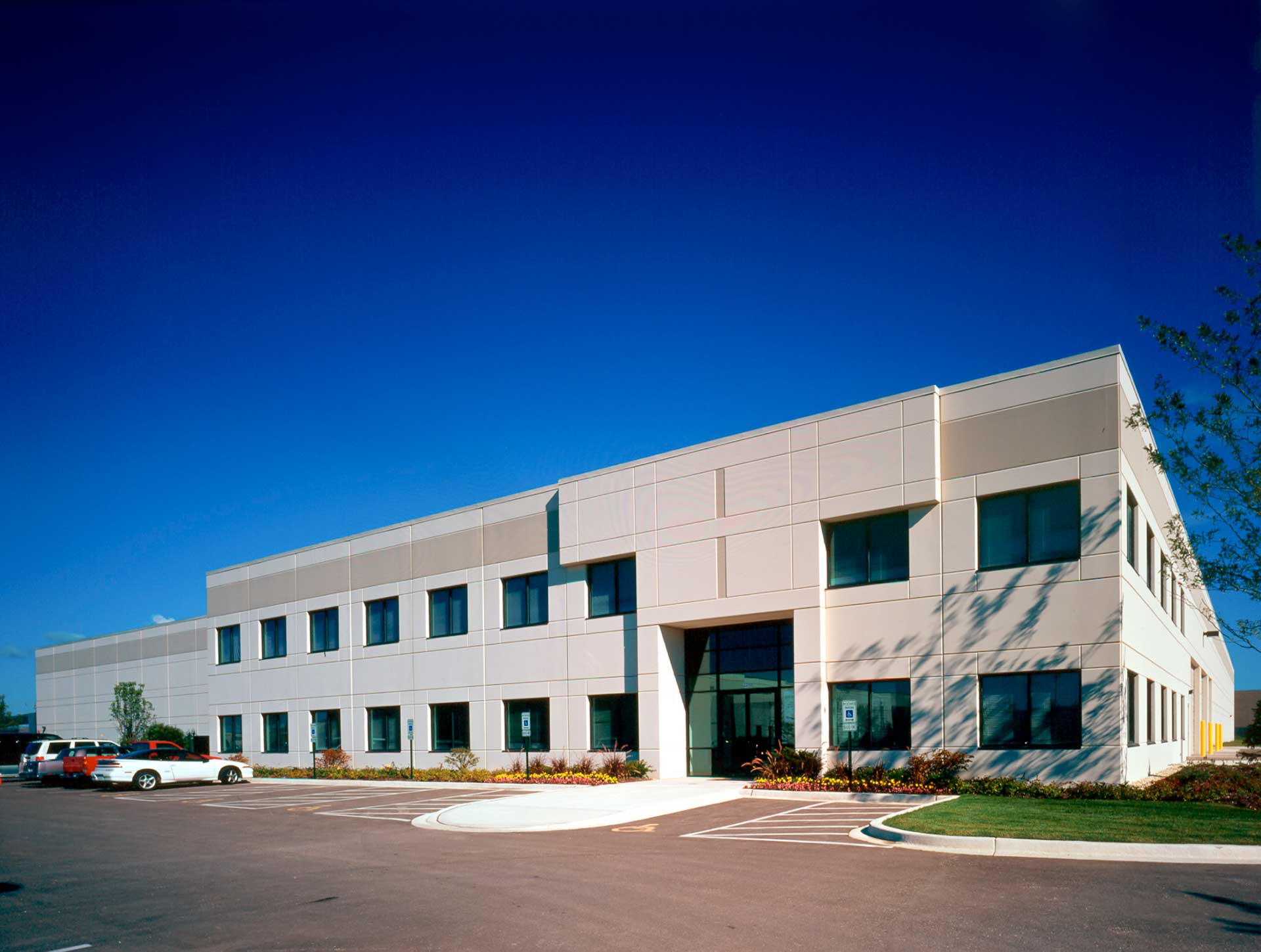 Exterior of Joseph Mullarkey Distributors corporate headquarters and distribution facility