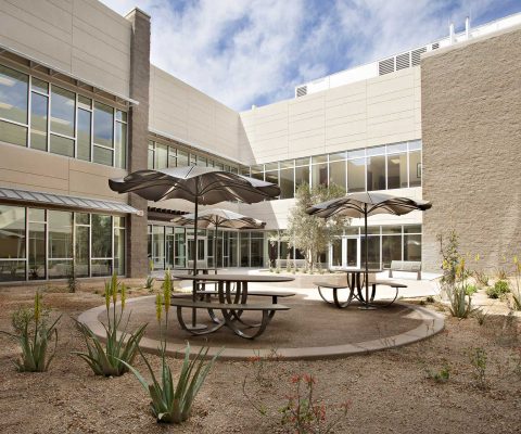 Courtyard at the Southeast VA Clinic