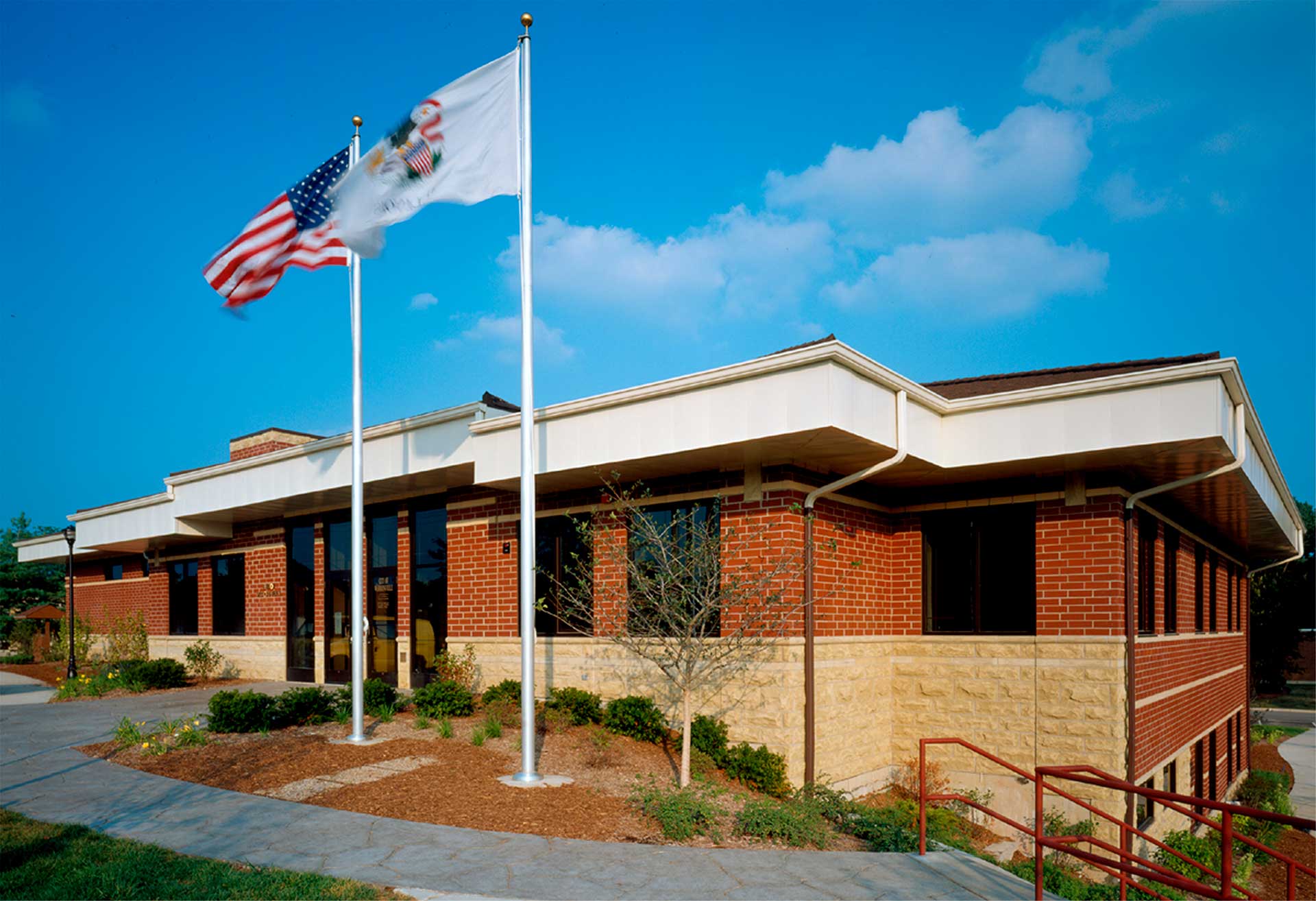 Exterior of Warrenville City Hall