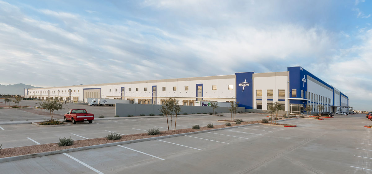 Medline Industries Phoenix Distribution Center McShane Construction