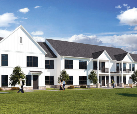 Hackney House Apartments Rendering