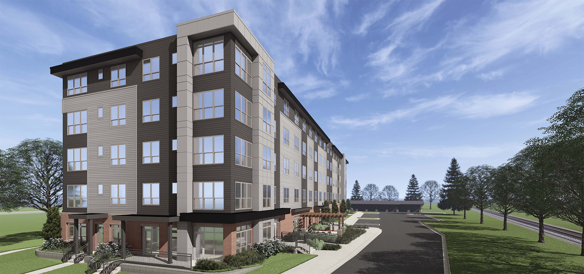 The Conway at Huxley Yards Rendering